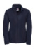 Dámska fleecová bunda na zips - Russel, farba - french navy, veľkosť - XS