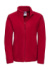 Dámska fleecová bunda na zips - Russel, farba - classic red, veľkosť - XS