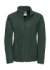 Dámska fleecová bunda na zips - Russel, farba - bottle green, veľkosť - XS