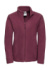 Dámska fleecová bunda na zips - Russel, farba - burgundy, veľkosť - XS