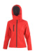 Dámsky Softshell s kapucňou TX Performance - Result, farba - red/black, veľkosť - S (10)