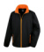 Potlačiteľná Softshellová bunda - Result, farba - black/orange, veľkosť - S
