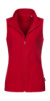 Fleece Vest Women - Stedman, farba - scarlet red, veľkosť - S