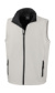 Potlačiteľná Softshellová vesta - Result, farba - white/black, veľkosť - S