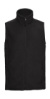 Fleecová vesta - Russel, farba - čierna, veľkosť - XS