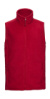 Fleecová vesta - Russel, farba - classic red, veľkosť - XS