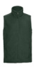 Fleecová vesta - Russel, farba - bottle green, veľkosť - 2XL