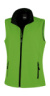 Potlačiteľná dámska Softshell vesta - Result, farba - vivid green/black, veľkosť - 2XL (18)