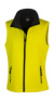 Dámska polačiteľná Softshellová vesta - Result, farba - yellow/black, veľkosť - XS (8)