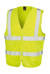 Zip I.D Safety Tabard - Result, farba - fluorescent yellow, veľkosť - S/M