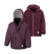 Detská obojstranná bunda - Result, farba - burgundy/burgundy, veľkosť - XS (3-4)