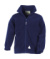 Detská fleecová bunda so zipsom - Result, farba - navy, veľkosť - S (6-8)