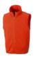Mikrofleecová vesta - Result, farba - orange, veľkosť - XS