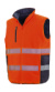 Obojstranná jemná vesta - Result, farba - fluo orange/navy, veľkosť - M