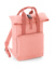 Ruksak Twin Handle Roll-Top<P/> - Bag Base, farba - blush pink, veľkosť - One Size