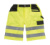 Bezpečnostné krátke nohavice Cargo - Result, farba - fluorescent yellow, veľkosť - 3XL
