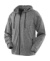 Pánska mikina Hooded Tee-Jacket - Spiro, farba - marl grey, veľkosť - 2XL