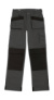 Pracovné nohavice Trousers Performance Pro - B&C PRO, farba - steel grey/black, veľkosť - 28"