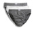 Pánske slipy (3 ks) - FOM, farba - grey marl + black stripo + white, veľkosť - S