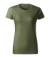 Basic Free - Tričko dámske - Malfini, farba - khaki, veľkosť - XS