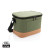 Dvojtónová chladiaca taška s korkovým detailom - XD Collection, farba - zelená