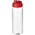 H2O Vibe 850ml športová fľaša-vyklápacie viečko, farba - průhledná