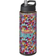 H2O Vibe 850ml športová fľaška s viečkom so slamkou