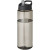 H2O Vibe 850ml športová fľaška s viečkom so slamkou, farba - charcoal