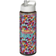H2O Vibe 850ml športová fľaška s viečkom so slamkou