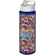 H2O Vibe 850ml športová fľaška s viečkom so slamkou