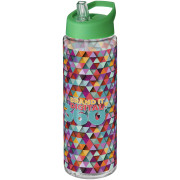 H2O Vibe 850ml športová fľaška s viečkom so slamkou