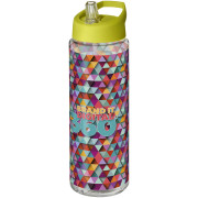 H2O Vibe 850ml športová fľaška s viečkom so slamkou