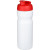 Športová fľaška s vyklápacím viečkom 650 ml, farba - bílá