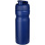 Športová fľaška s vyklápacím viečkom 650 ml, farba - modrá