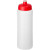 Baseline® Plus grip 750ml fľaška s viečkom na šport, farba - průhledná