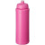 Baseline® Plus grip 750ml fľaška s viečkom na šport, farba - magenta