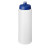 Baseline® 750 ml fľaška s viečkom na šport, farba - průhledná