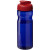 Športová fľaška s vyklápacím viečkom H2O Eco 650ml, farba - kráľovská modrá