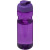 Športová fľaška s vyklápacím viečkom H2O Eco 650ml, farba - purpurová