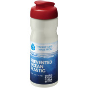 Športová fľaška s vyklápacím viečkom H2O Eco 650ml