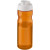 Športová fľaška s vyklápacím viečkom H2O Eco 650ml, farba - 0ranžová