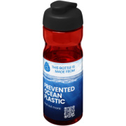 Športová fľaška s vyklápacím viečkom H2O Eco 650ml