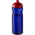 Športová fľaška s kupolovitým viečkom H2O Eco 650ml, farba - kráľovská modrá