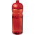 Športová fľaška s kupolovitým viečkom H2O Eco 650ml, farba - červená