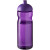 Športová fľaška s kupolovitým viečkom H2O Eco 650ml, farba - purpurová