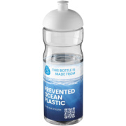 Športová fľaška s kupolovitým viečkom H2O Eco 650ml