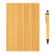Bambusový set zápisníka A5 a perá - XD Collection