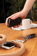 Hliníkové RFID puzdro na karty s PU peňaženkou - XD Collection
