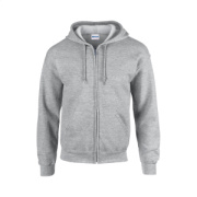 GI18600 mikina s kapucňou na zips - Gildan