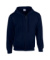 HB Zip Hooded mikina - Gildan, farba - dark blue